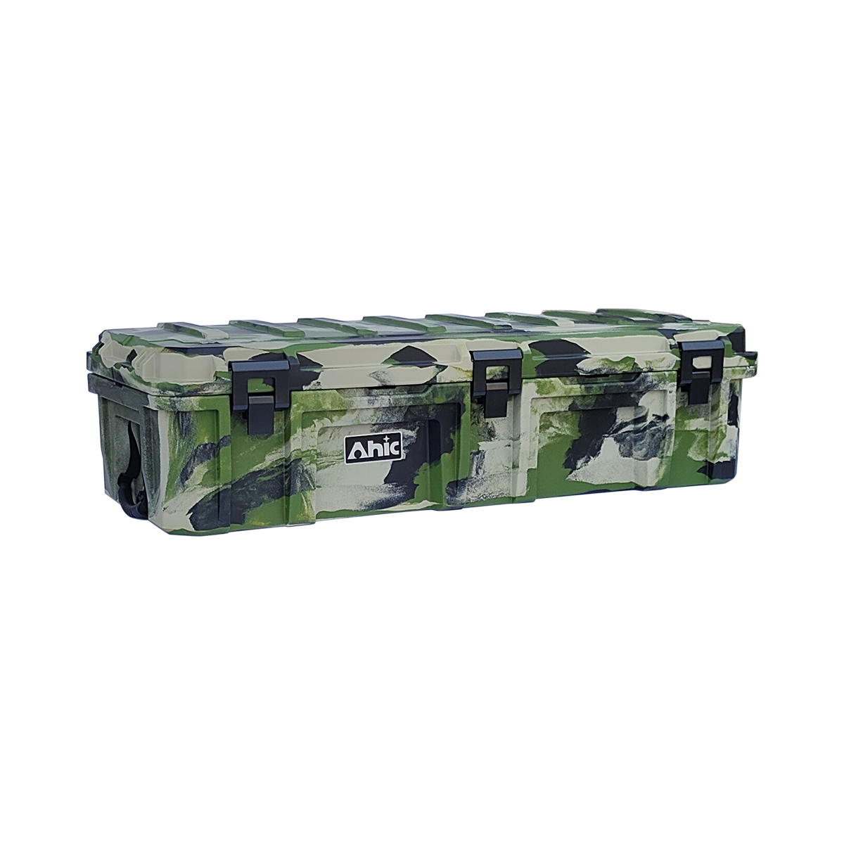 Caja de herramientas verde de campo para exteriores de servicio pesado